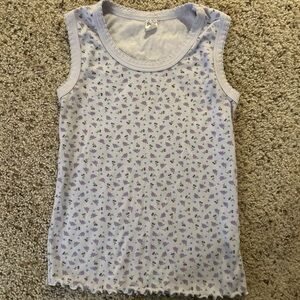 Purple Floral tank